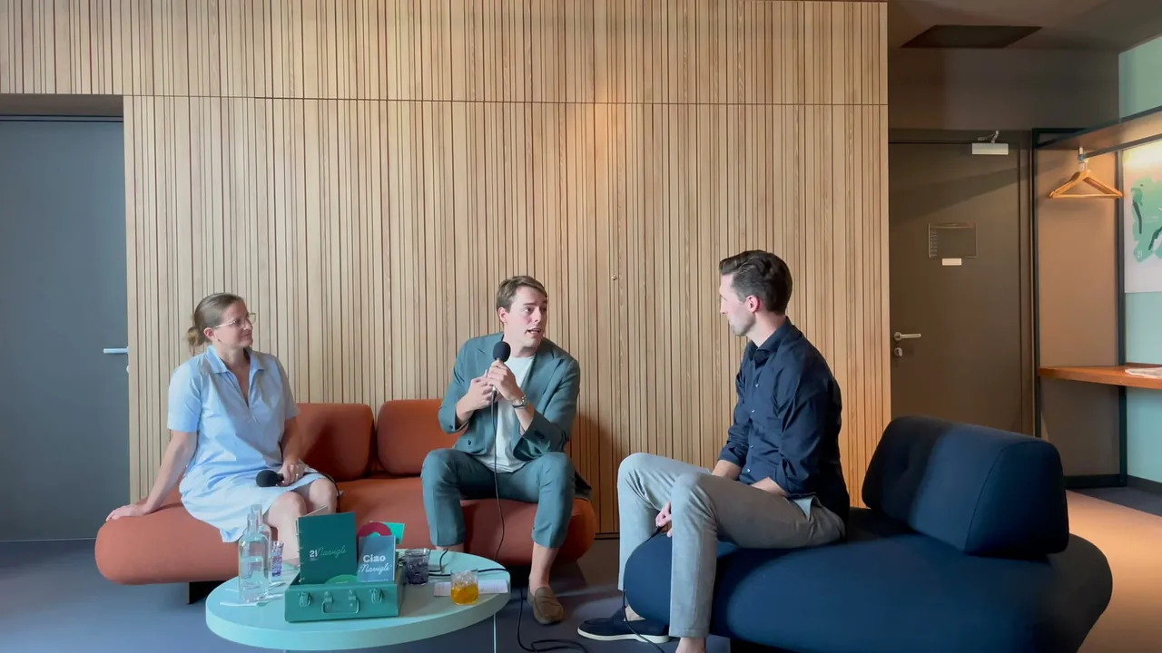 Standbild aus der Episode mit Theo Bortoluzzi