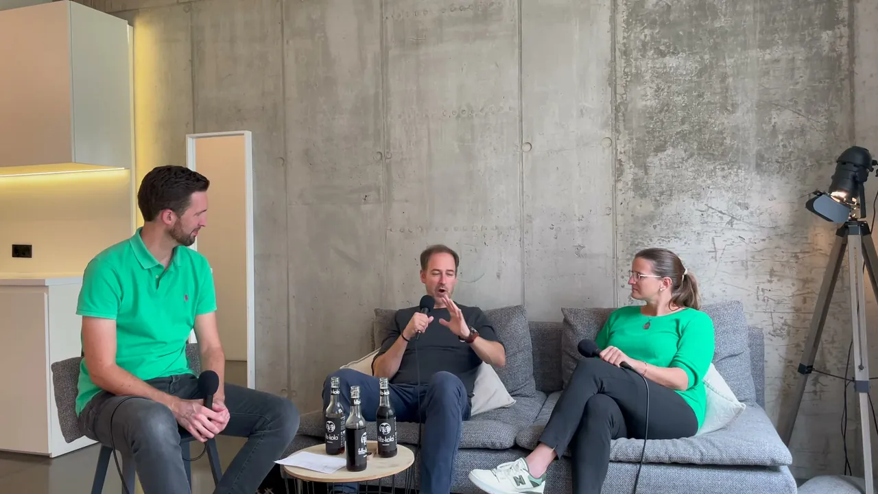 Standbild aus der Episode mit Florian Wichelmann