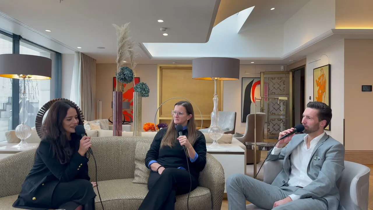 Standbild aus der Episode mit Gabriela Bašovska