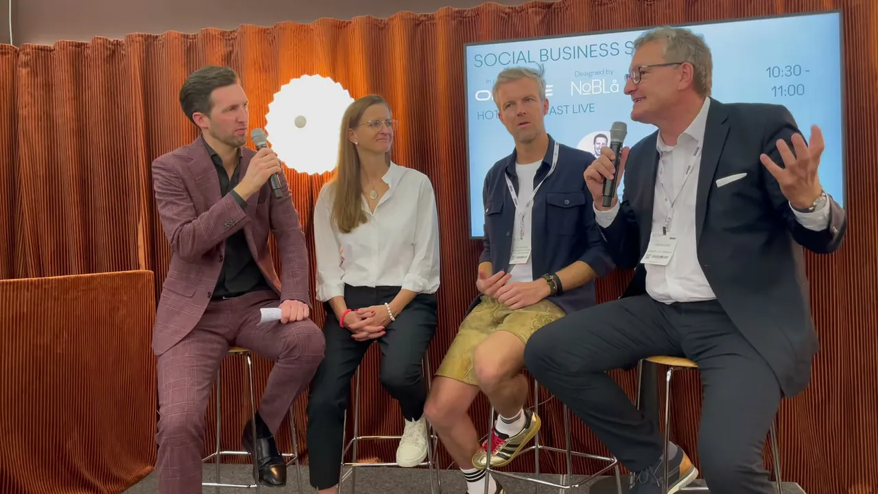 Standbild aus der Episode mit Prof. Dr. Christian Buer & Sepp Schwaiger