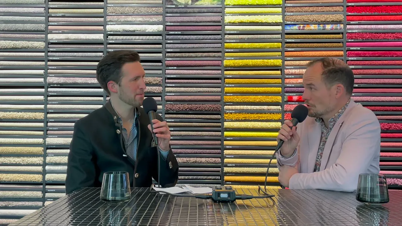 Standbild aus der Episode mit Denis Mair