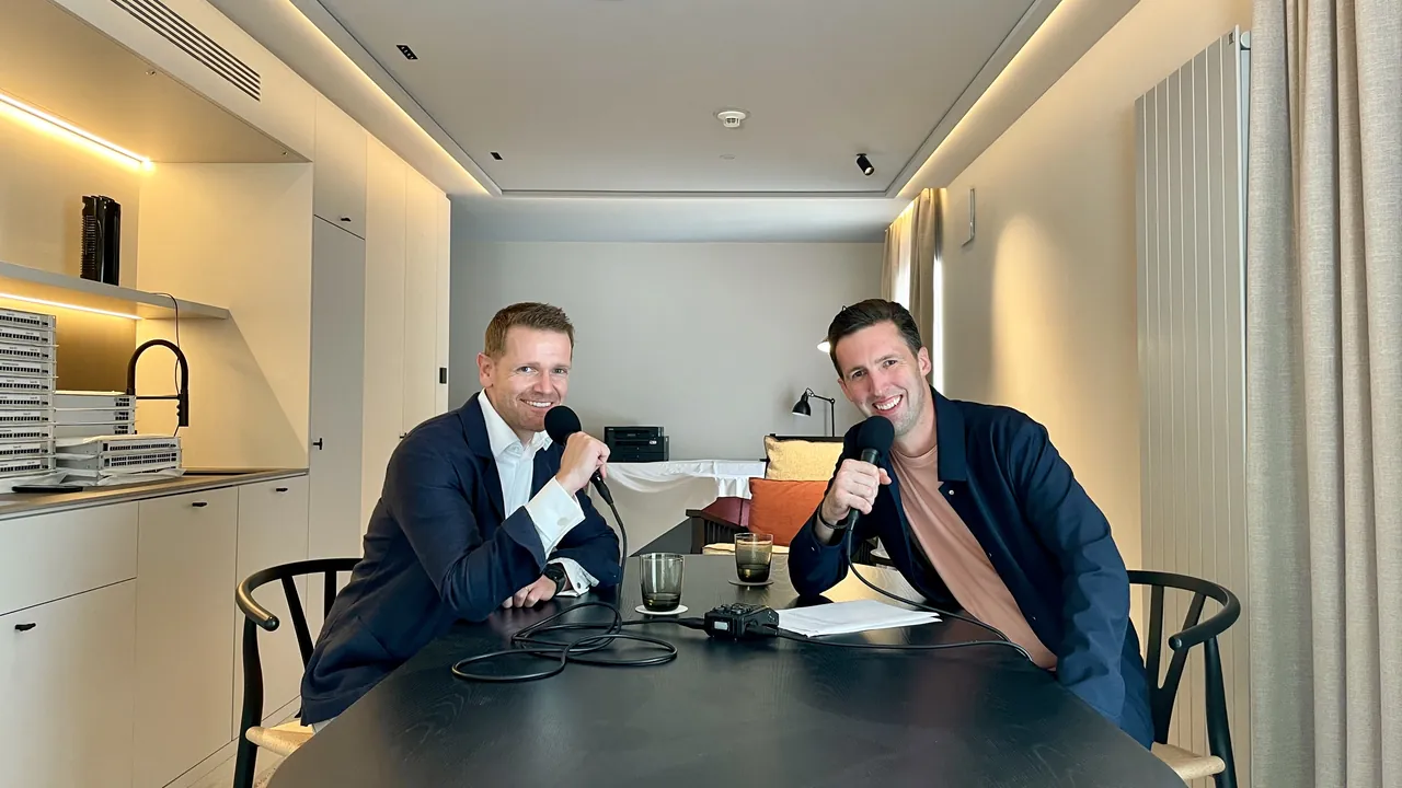 Standbild aus der Episode mit Fabian Nusser