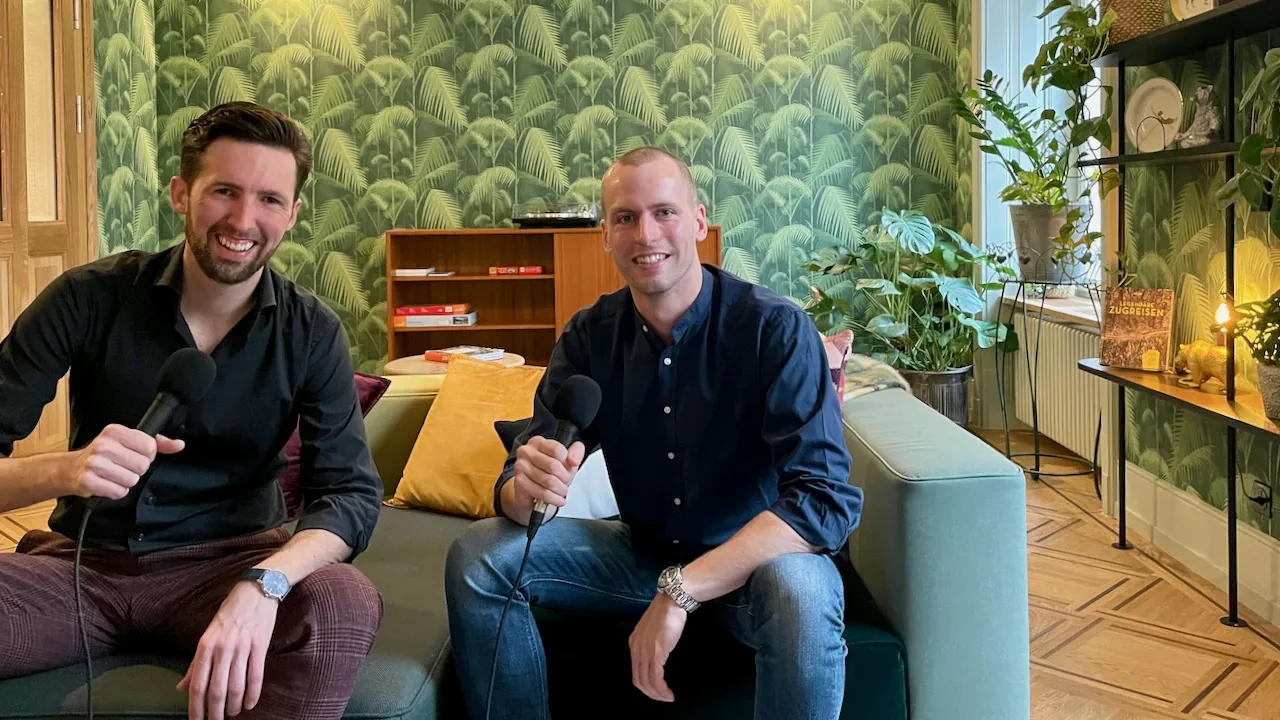 Standbild aus der Episode mit Cedric Maderer