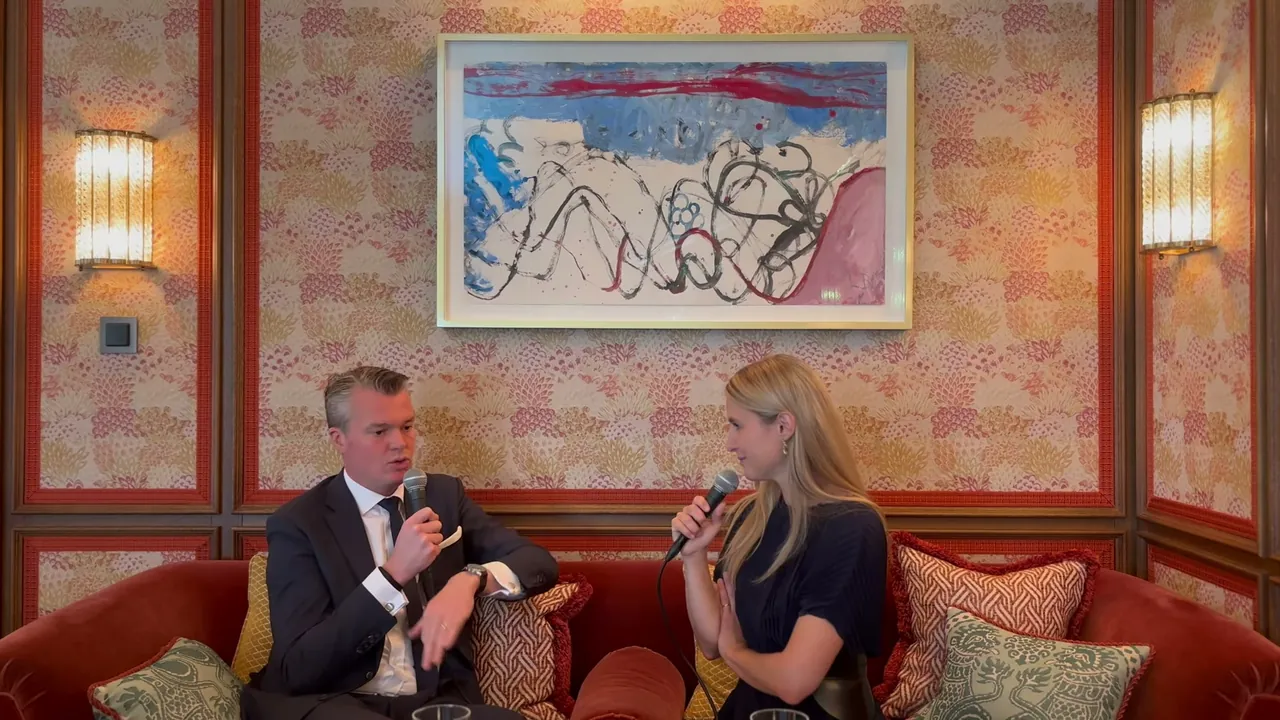 Standbild aus der Episode mit Christian von Rechenberg